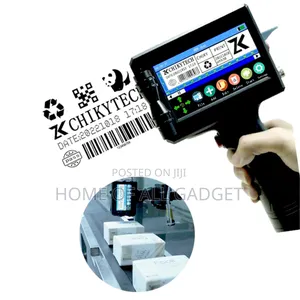 Photo - Inkjet Printer Production Date Code . Handheld Printer