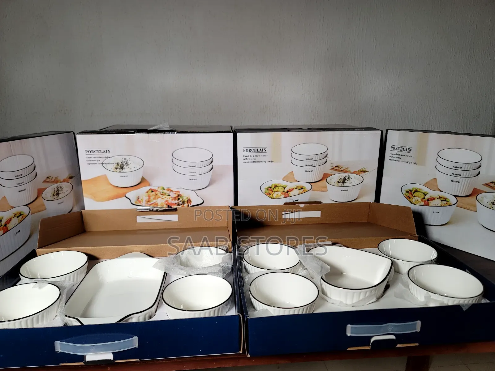 Porcelain 5 Pieces Dinner Set