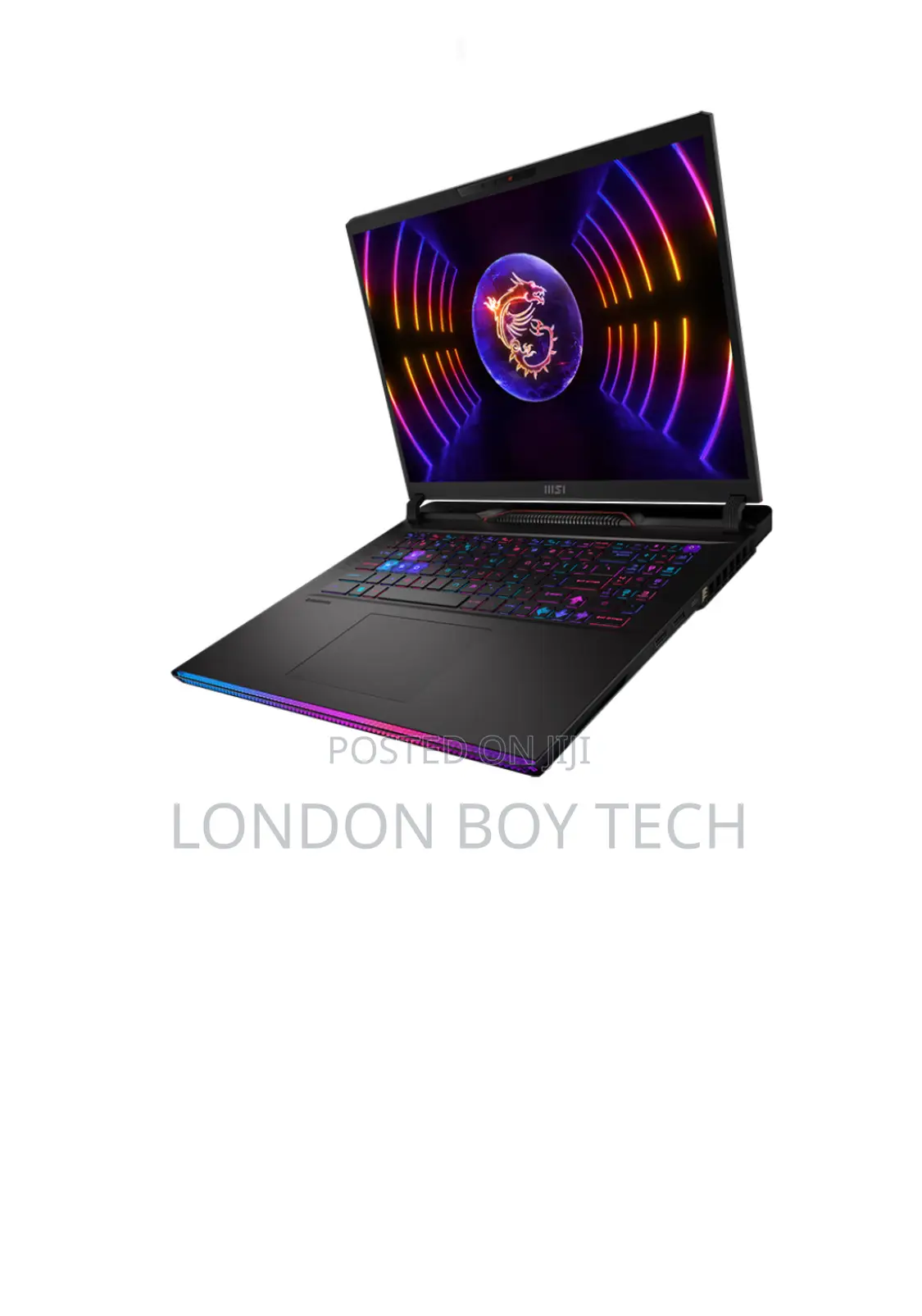 New Laptop MSI 64GB Intel Core I9 SSD 2T
