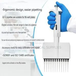 Labtech 12-channel Volume-control Pipette