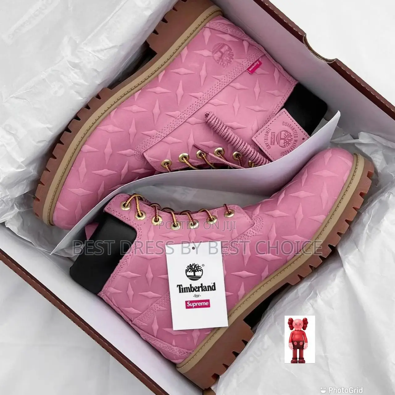Supreme Timberland Boot Now Available Pink