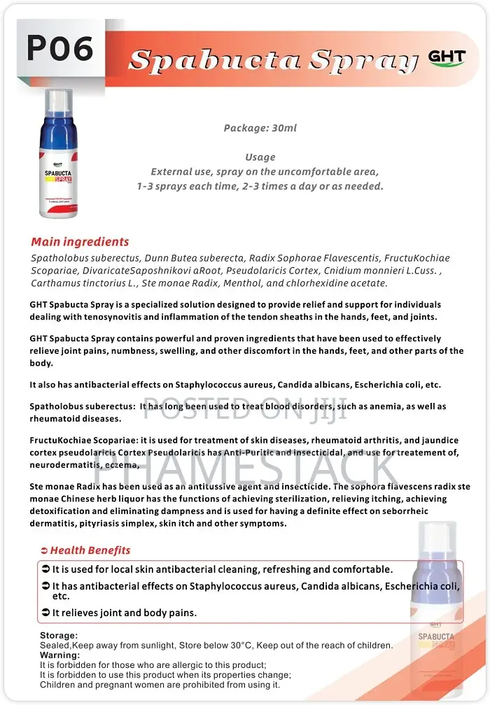 GHT Spabucta Spray