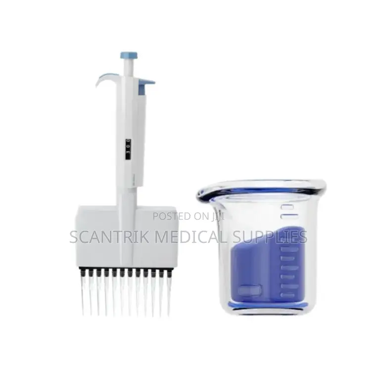 Ergonomic 12-Channel Pipette System