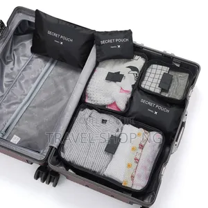 7pcs Packing Cubes | Luggage Organiser | Luggage Packing Bag