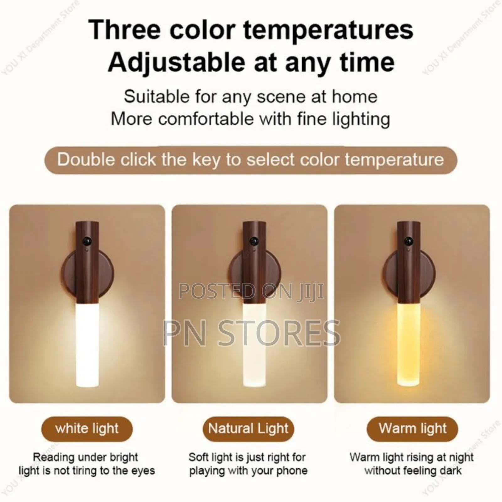 Automatic Sensor Light Auto Sensor Rechargeable Wall Light