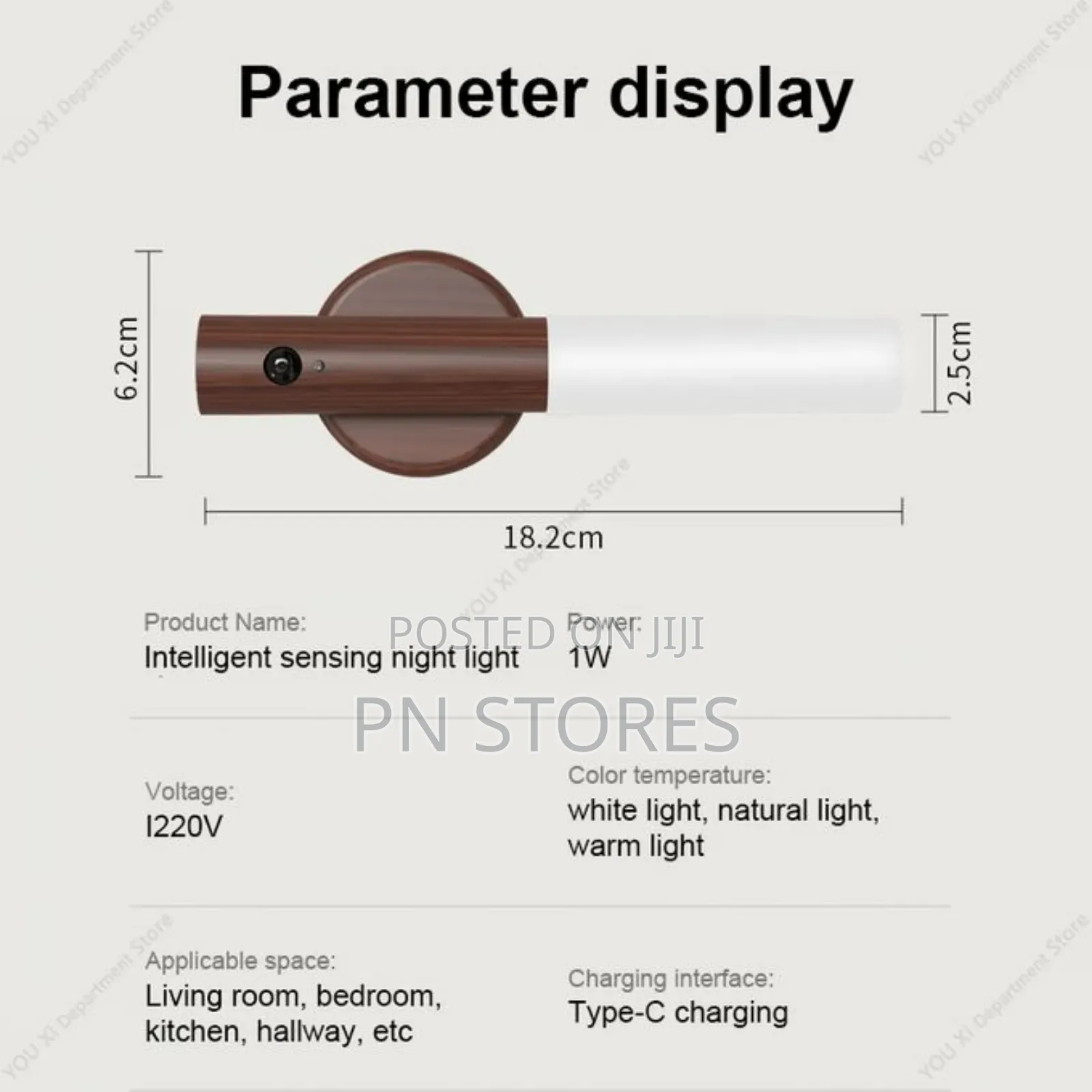 Automatic Sensor Light Auto Sensor Rechargeable Wall Light
