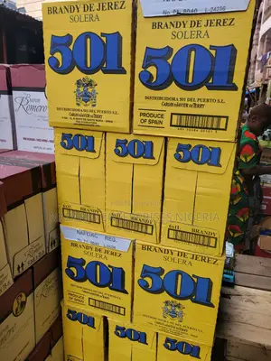 501 Spanish Brandy by 12 Bottles