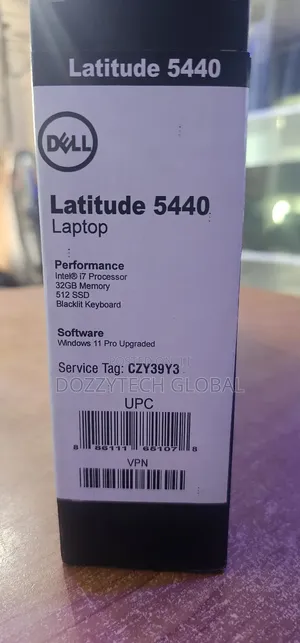 New Laptop Dell Latitude 5440 32GB Intel Core I7 SSD 512GB