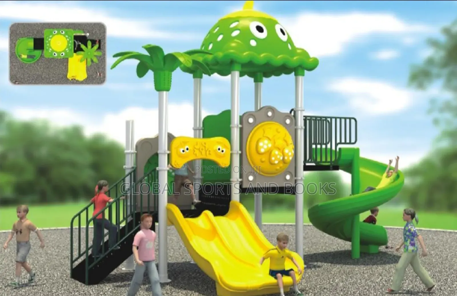 Children Playing Ground