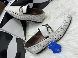 Moreschi Cream Color Deer Leather Shoe