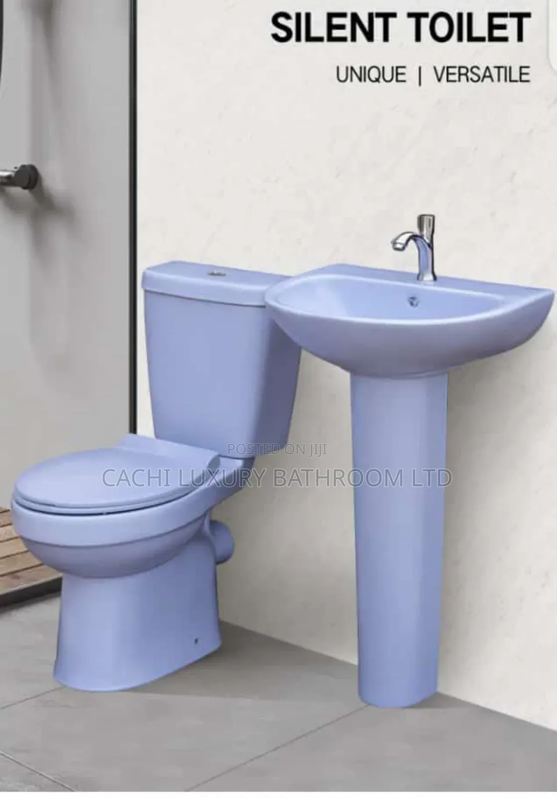 Blue Quality Wc Set