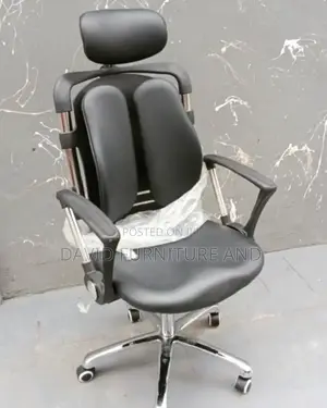 Swivel Office Chair (Kidney Shape)
