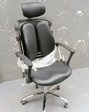 Swivel Office Chair (Kidney Shape)