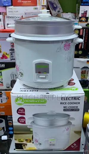 Crown Star Electric 3 Litre Rice Cooker