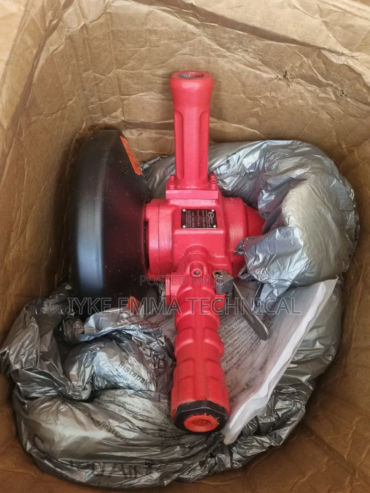7" Underwater Pneumatic Angle Grinder Heavy Duty