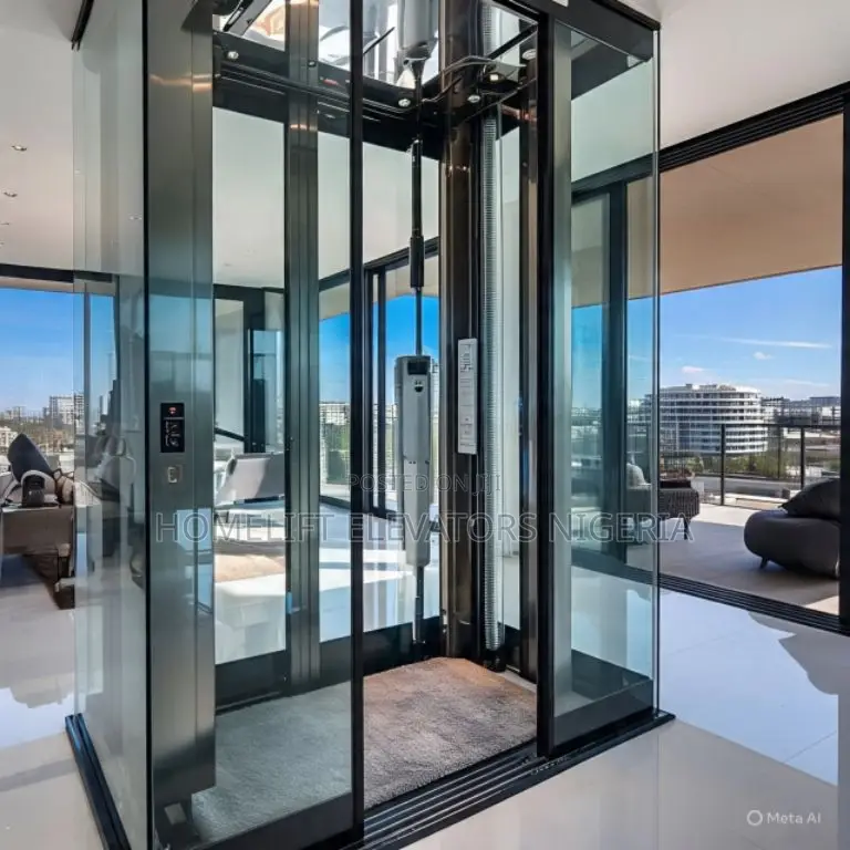 Home Elevator With Self-Contained