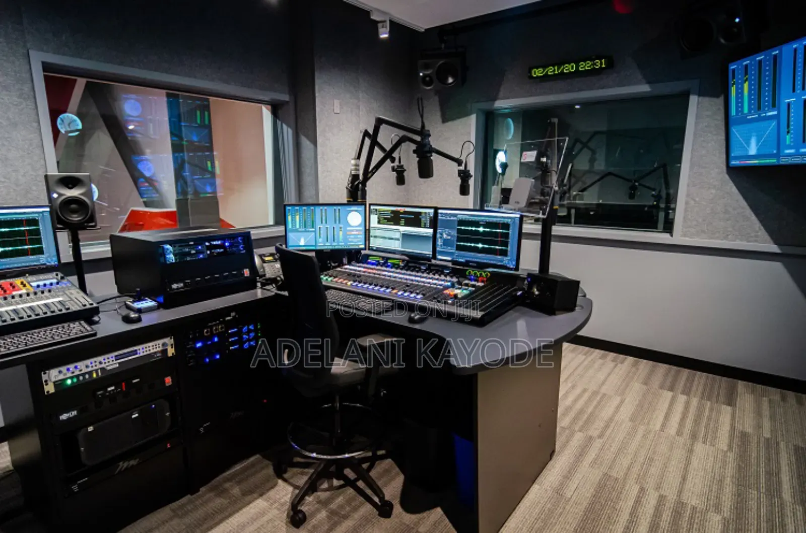 Fm Radio Transmitter and Antenna Installation