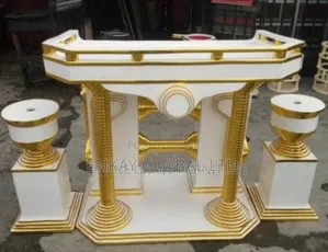 Executive Church Pulpit Without Flower Vase