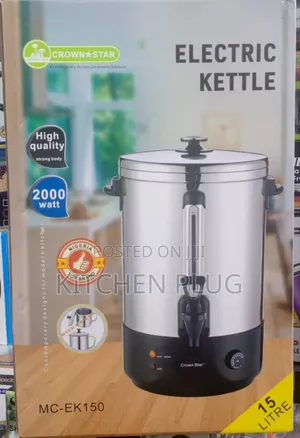 Master Chef Electric Kettle 15l