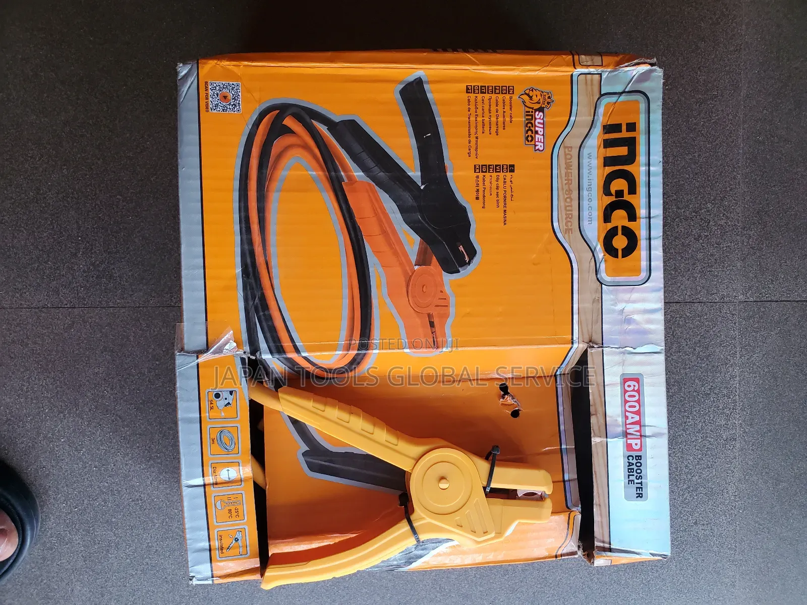 600amp Ingco Booster Cable