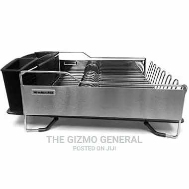 3-Piece Dish Drying Rack - Grey