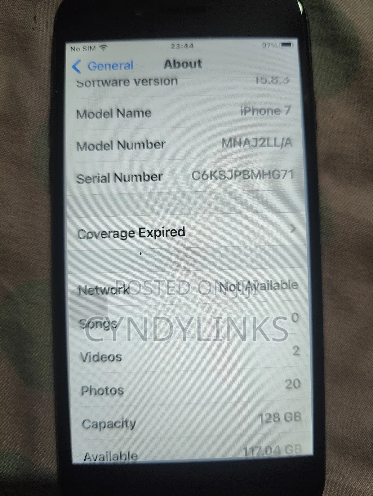 Apple iPhone 7 128 GB Black