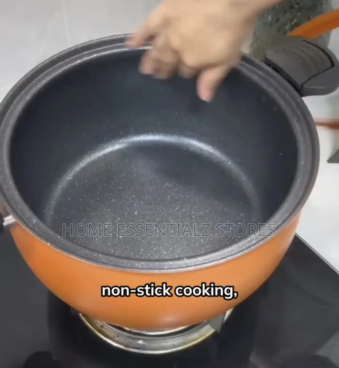 Pressure Pot With Glass Lid - Lockable Pressure Cooker