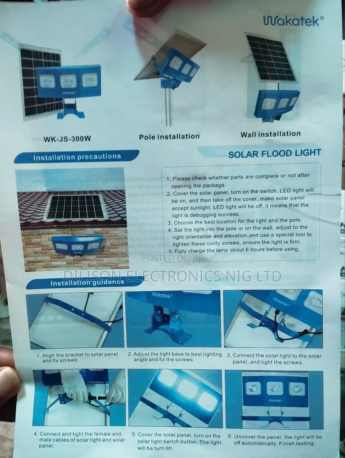 Solar Flood Light