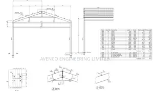 Warehouse, Steel Fabrication Design,Steel Truss Roofing,Tank