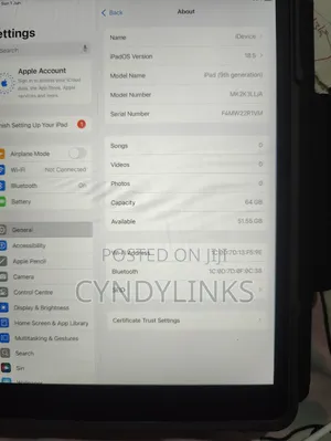 Apple iPad 10.2 (2021) 64 GB Silver