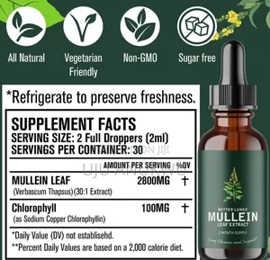 Mullein Better Lungs Leaf Extract