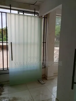 "Swing Door (Frosted Glass)