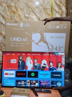 Hisense Uhd Four K Tv A6 Series 43inches