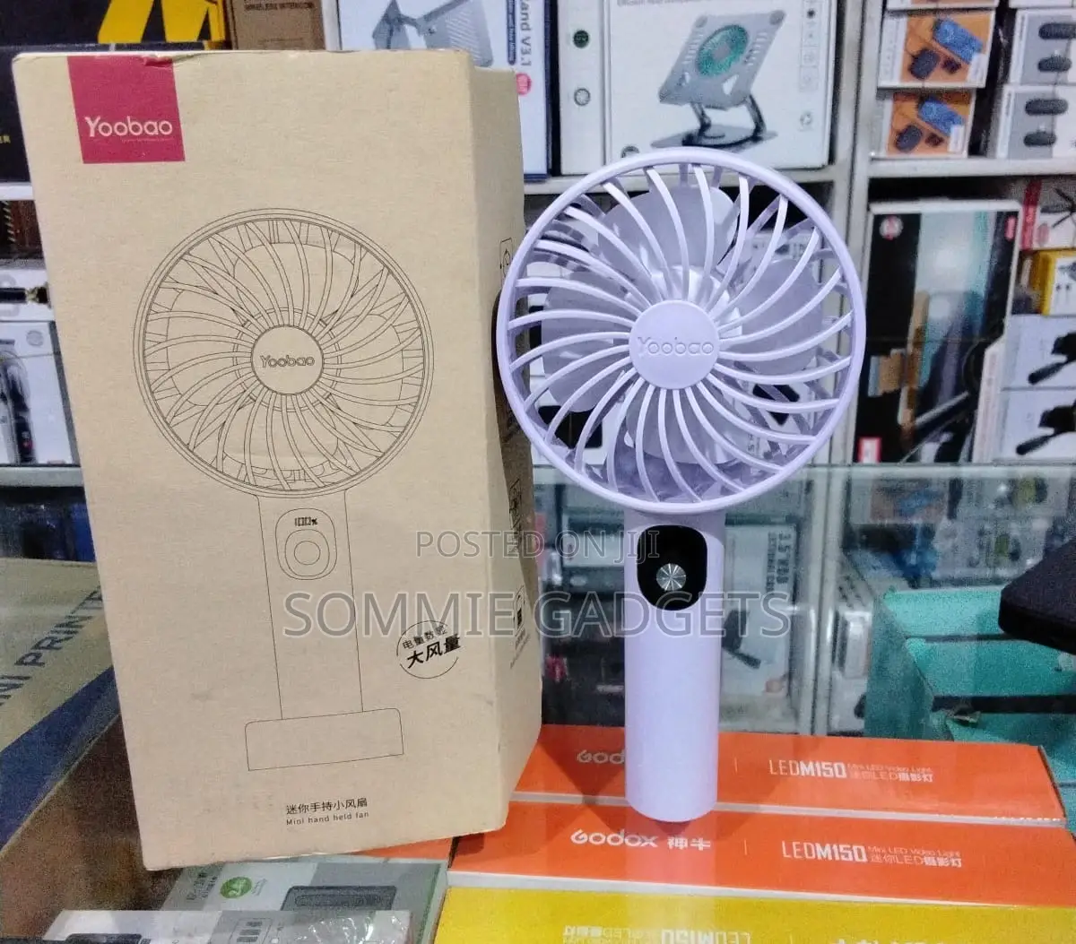Yooboo Hand Fan Rechargeable