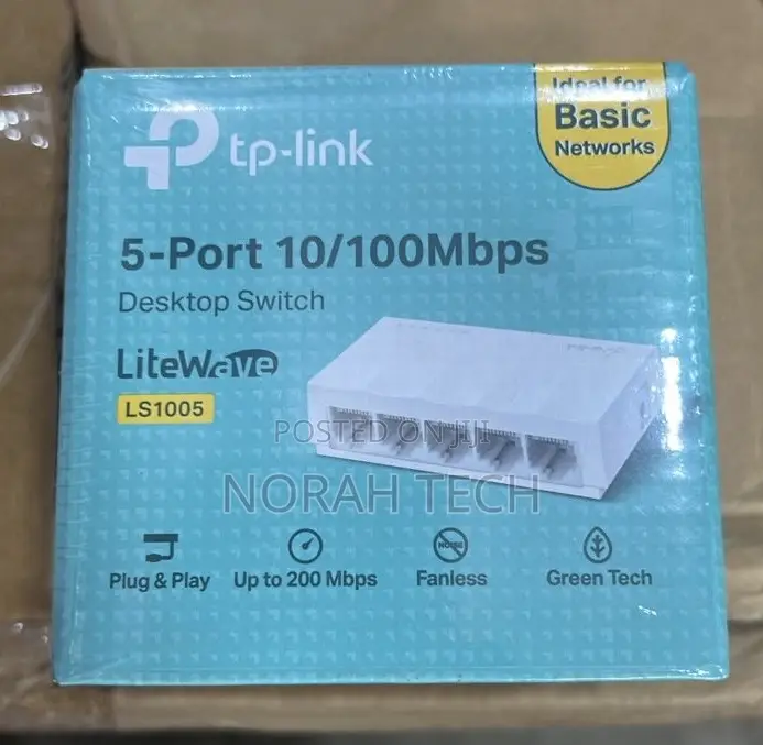 5port 10/100 Tplink Ethernet Switch