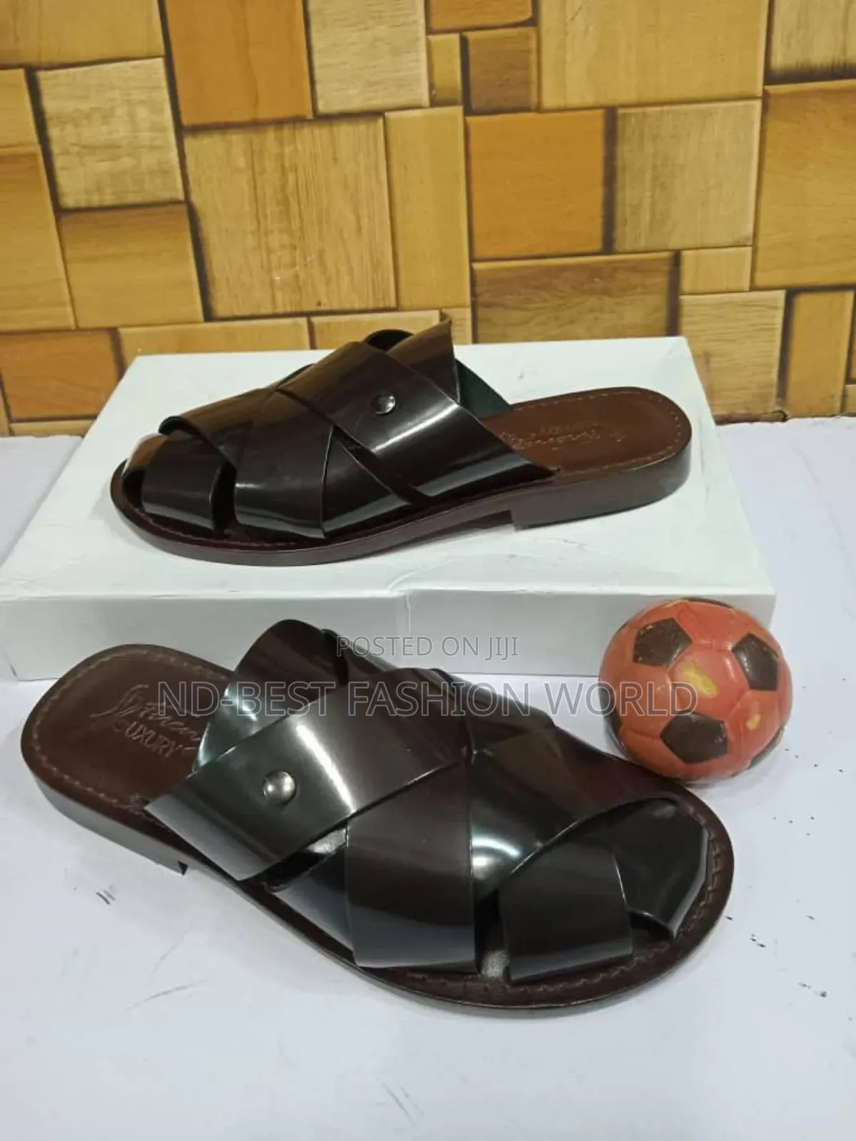 Italian Leather Slippers