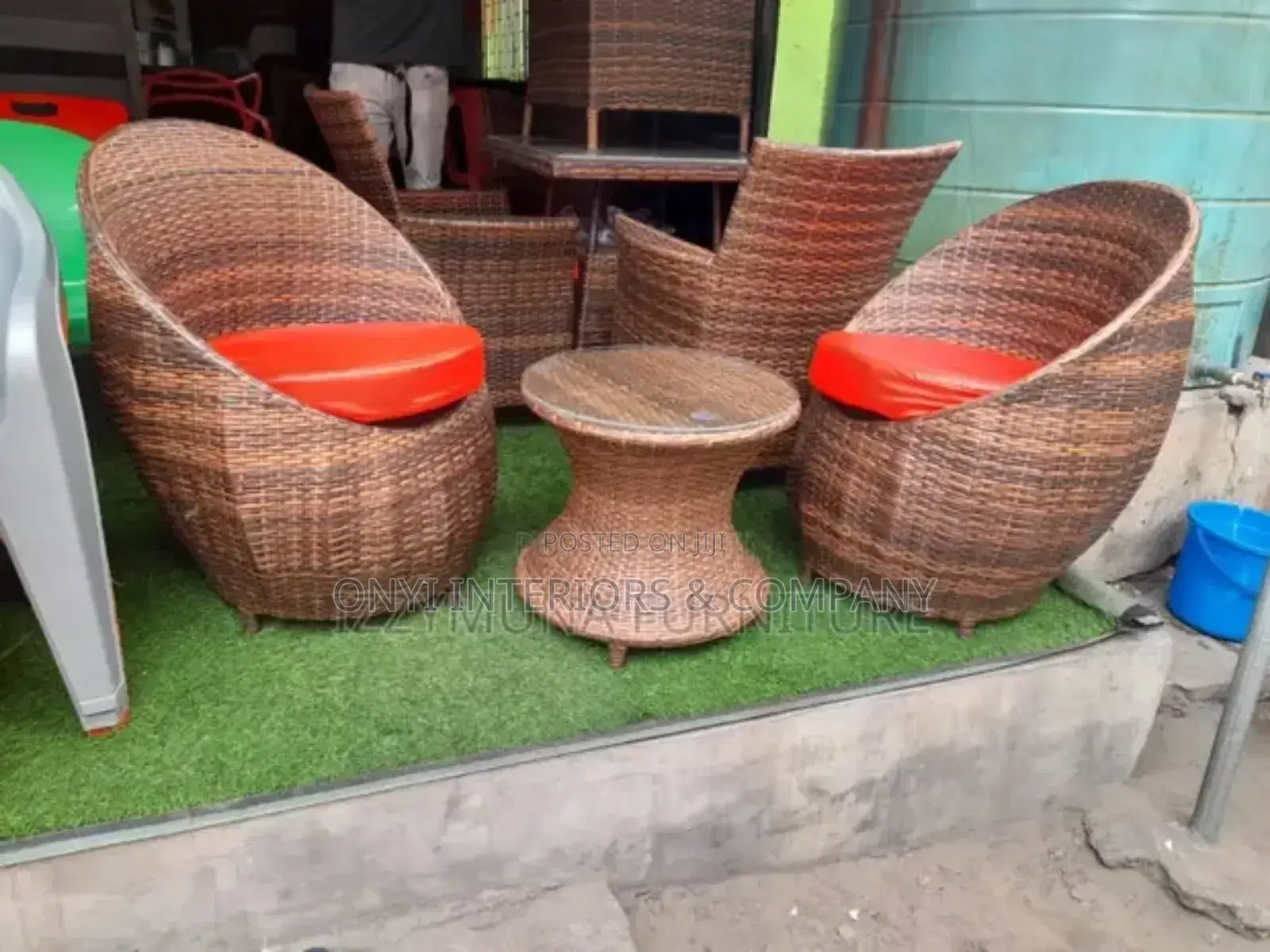 Outdoor Rattan Setting