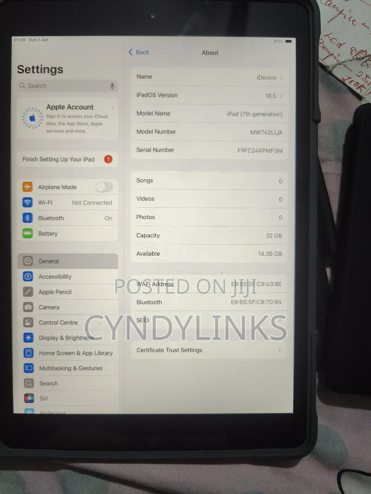 Apple iPad 10.2 (2019) 32 GB Silver