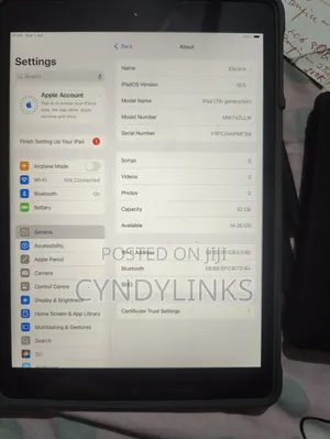 Apple iPad 10.2 (2019) 32 GB Silver