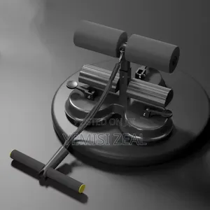 Sunction Sit Up Bar With Resistance Pull Up Rope