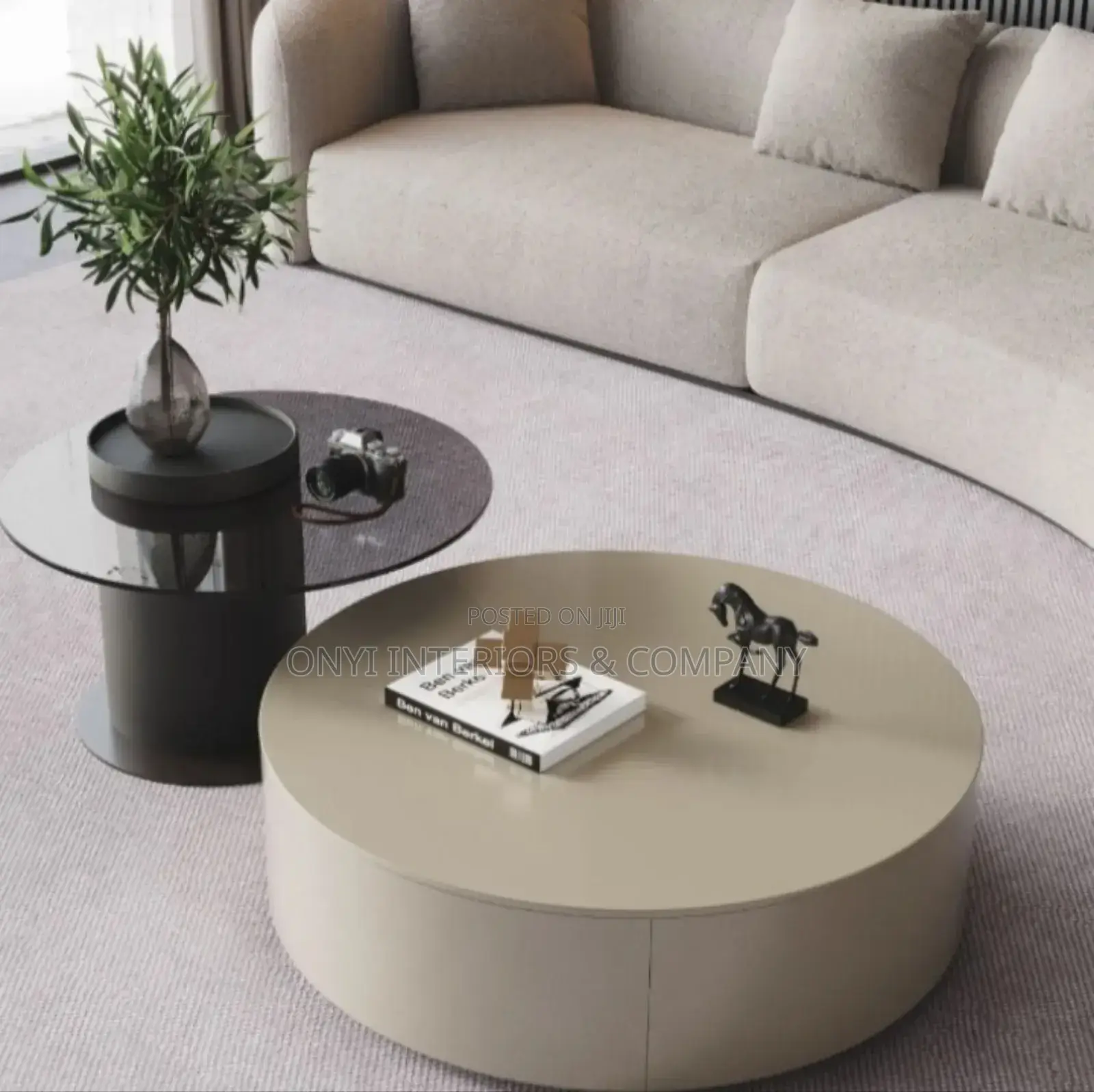 New Design Center Table With Stool
