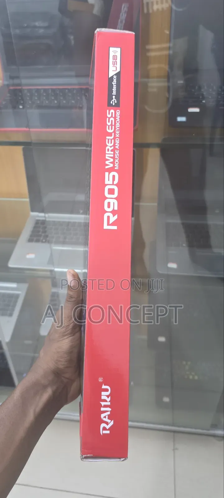 Rechargeable Raiku R905 Wireless Mouse and Keyboard