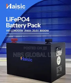 8kwh 25.6v Haisic Lithium Ion Phosphate Battery