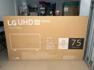 Photo - Lg 75” Uhd Smart Tv With Thinq Ai, Netflix, Youtube