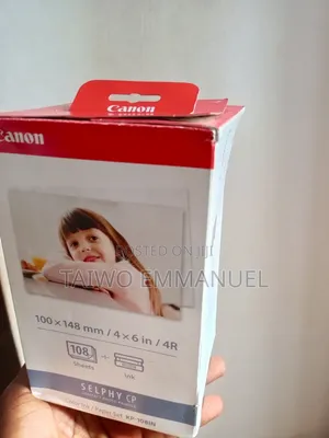 Canon Selphy Cp1000 108sheets of Paper + Ink