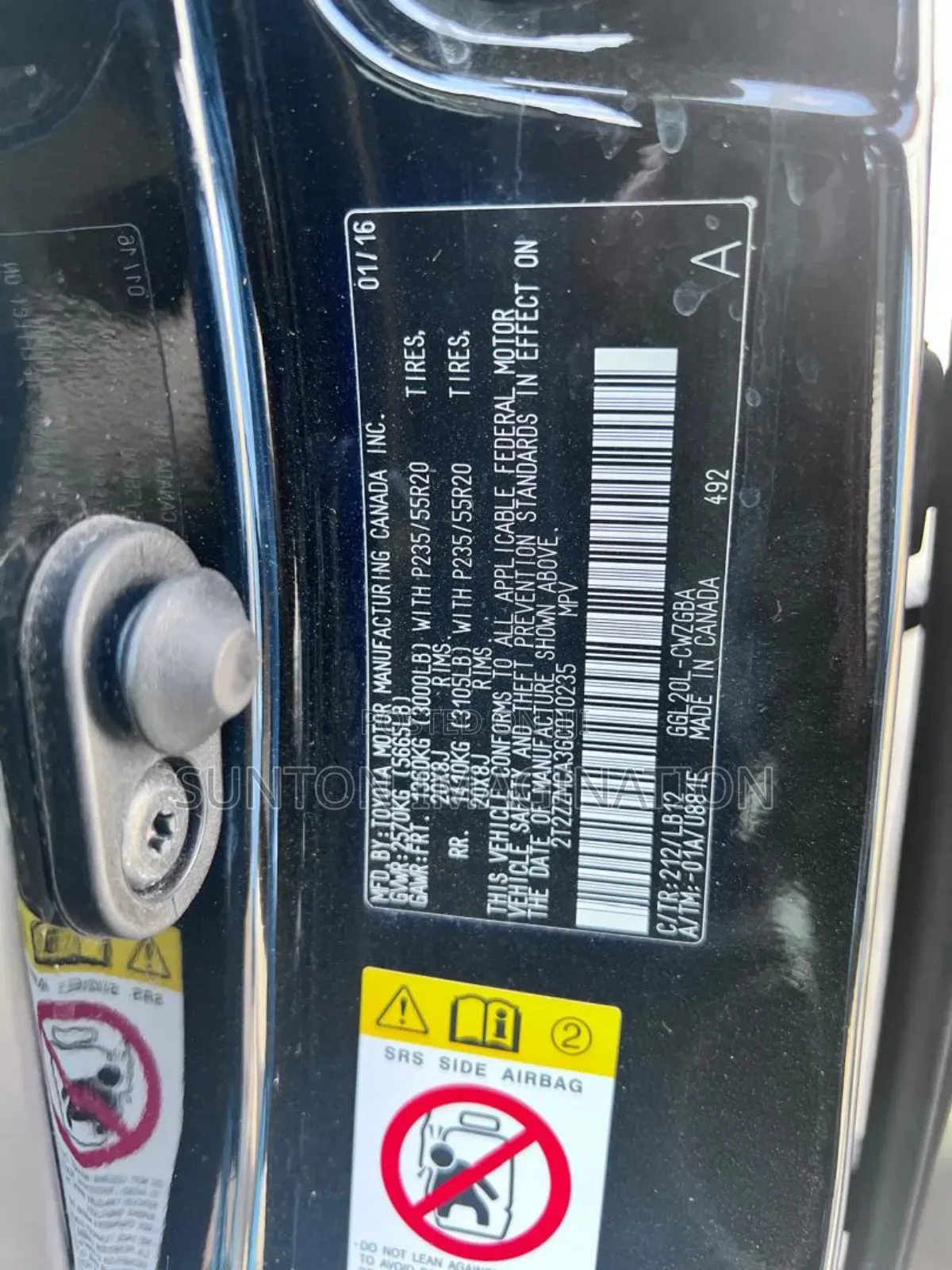 Lexus RX 350 AWD 2016 Black