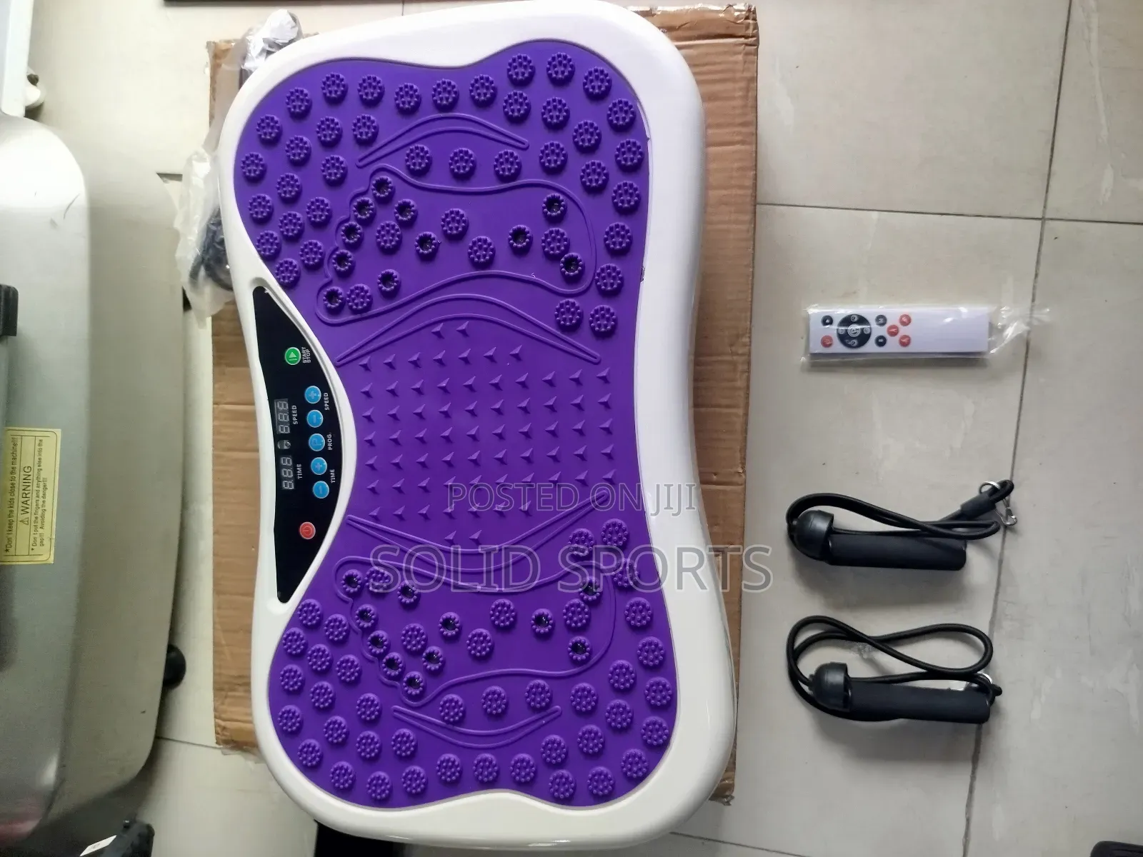 Platform Body Vibration When Connected Payment on Delivery.
