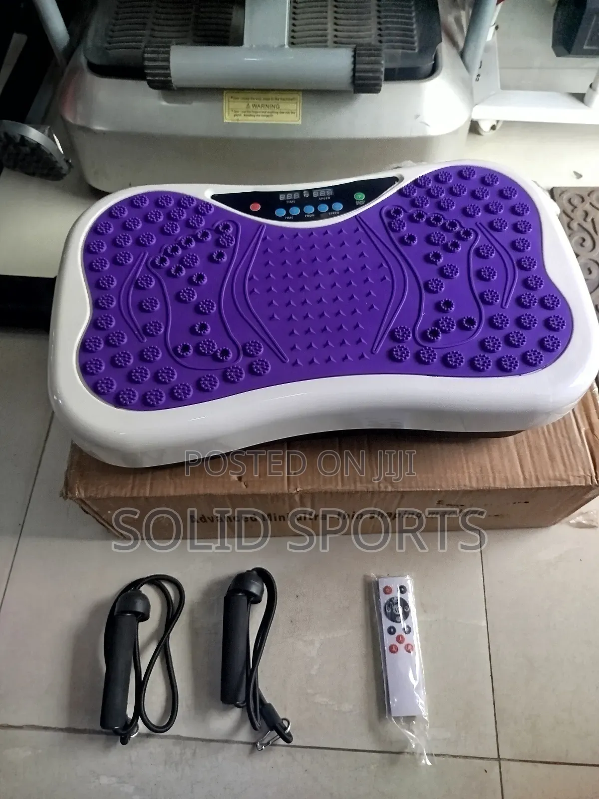 Platform Body Vibration When Connected Payment on Delivery.