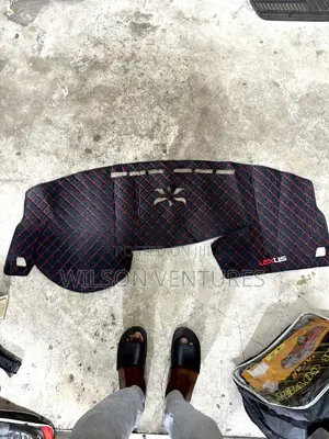 Customized Lexus Rx350 Tiles Leather Dashboard Cover