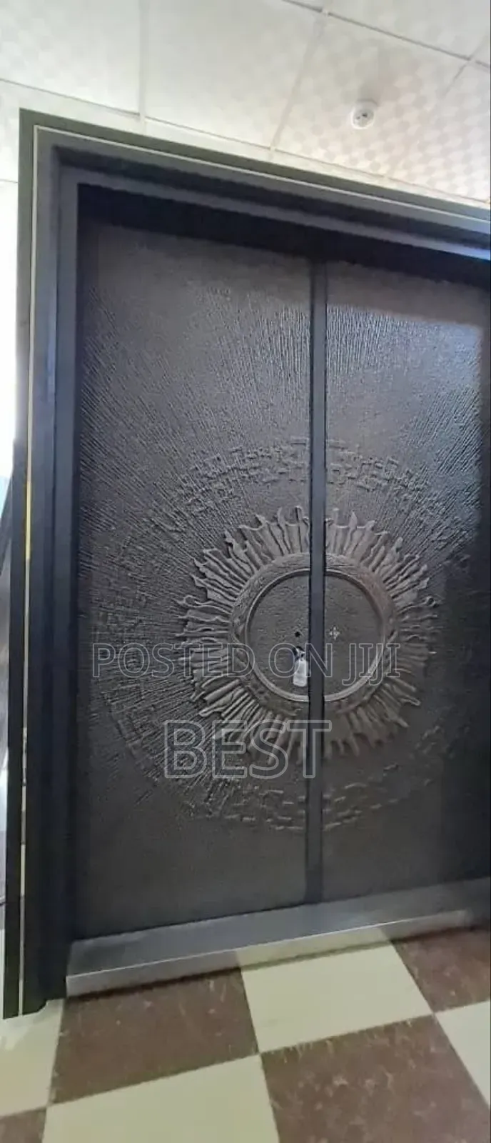 Bulletproof Copper Decorative Security Door